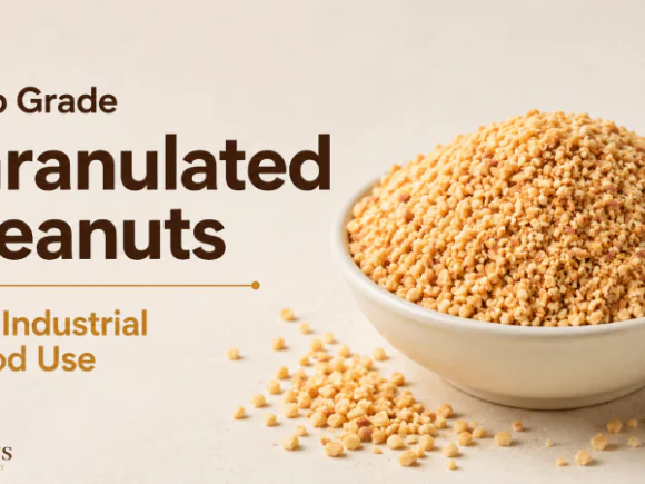 Top Grade Granulated Peanuts for Industrial Food Use