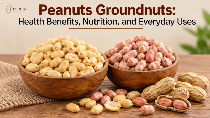 Peanuts Groundnuts: Health Benefits, Nutrition, and Everyday Uses