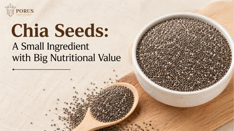 Chia Seeds: A Small Ingredient with Big Nutritional Value